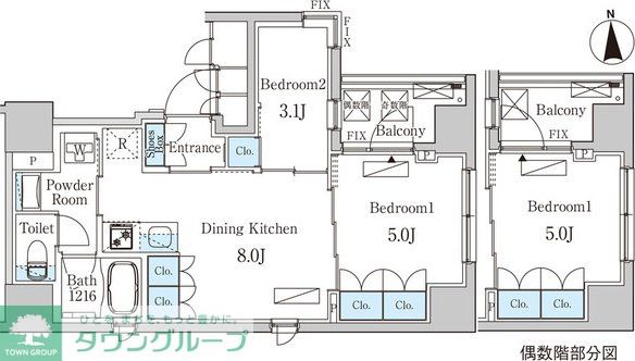 間取図