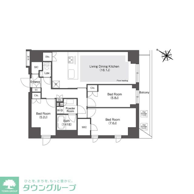 間取図