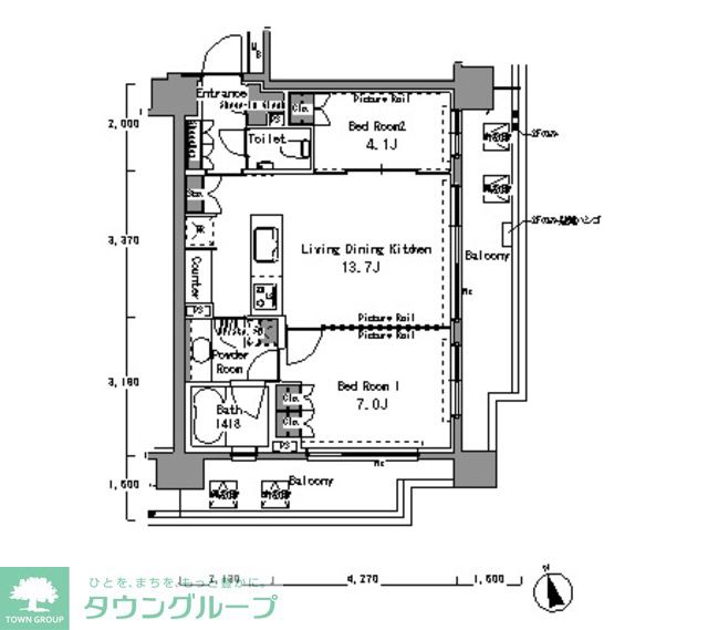 間取図