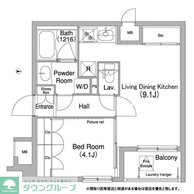間取図