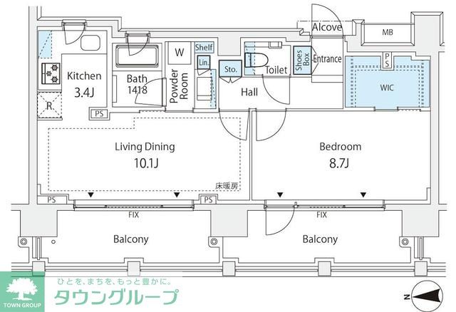 間取図
