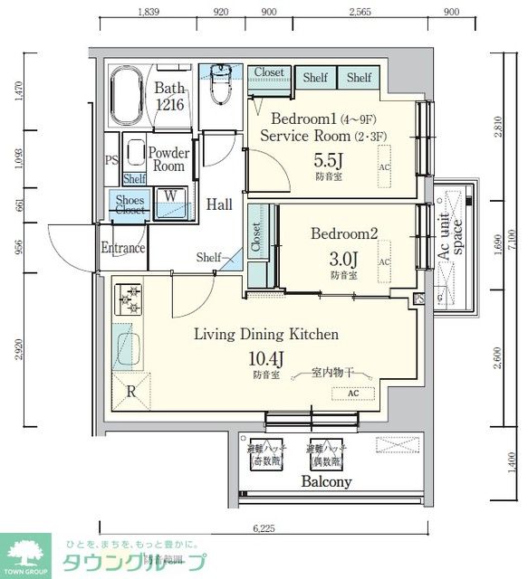 間取図