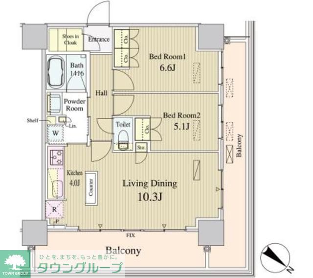 間取図