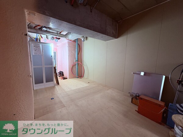 リビング・居室(建築中です)