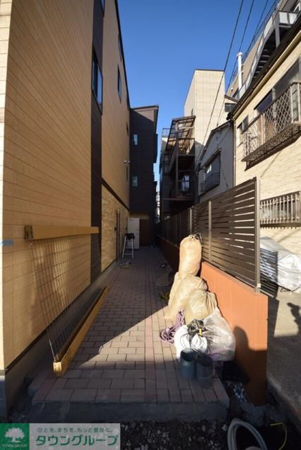 エントランス(建築中)