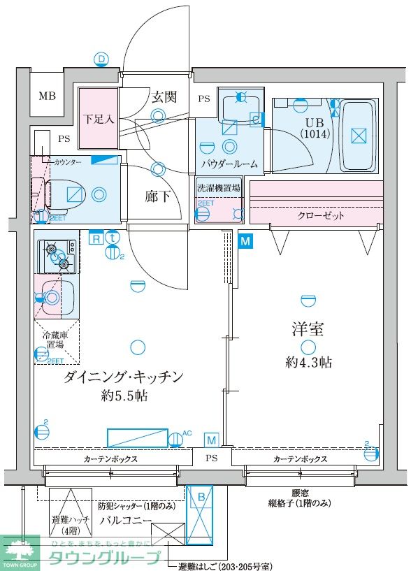 間取図
