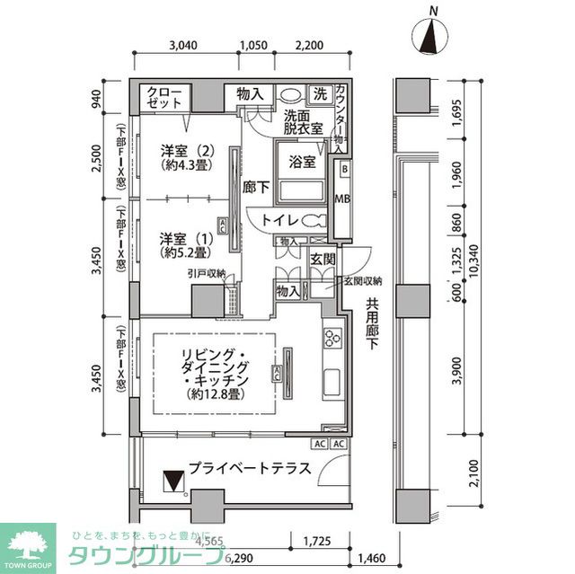 間取図