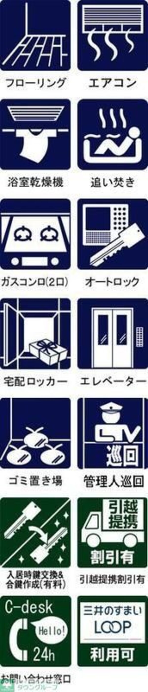 設備(間取図)