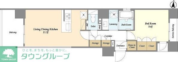 間取図