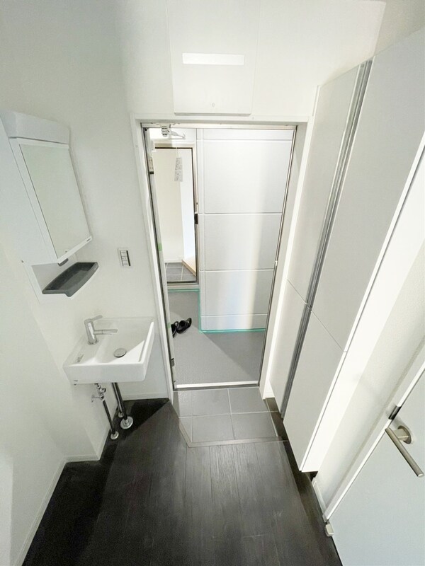 洗面(バルコニー)