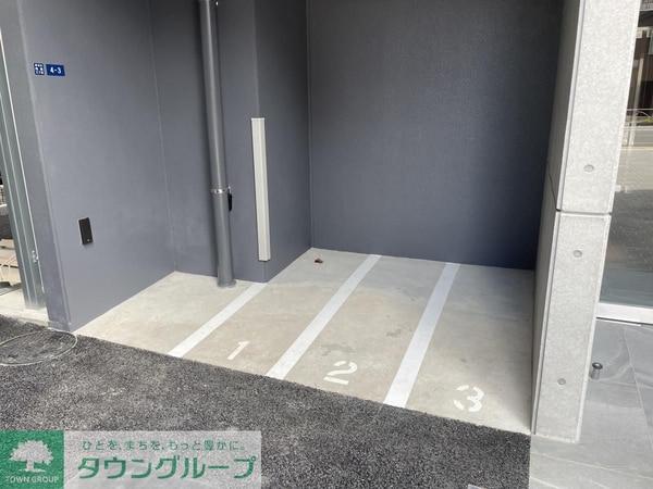 共有部分(バイク置き場)