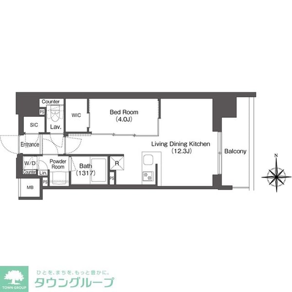 間取図(平面図)