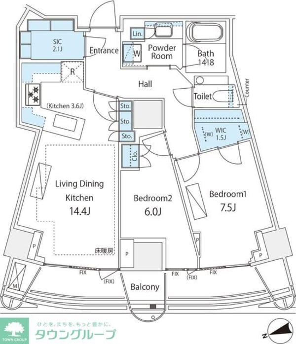 間取図(平面図)