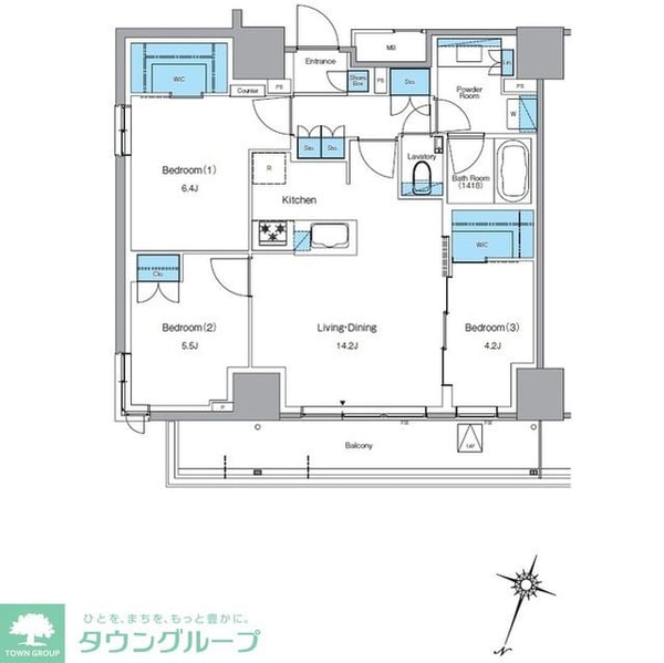 間取図(平面図)