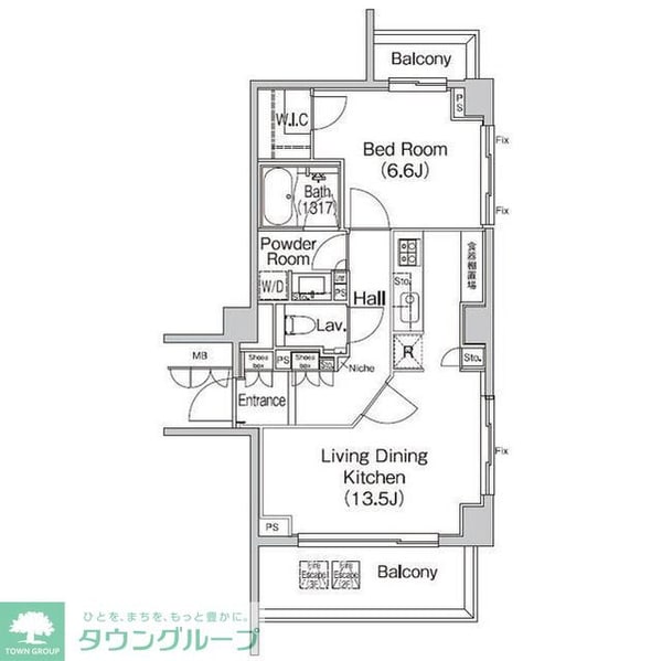 間取図(平面図)