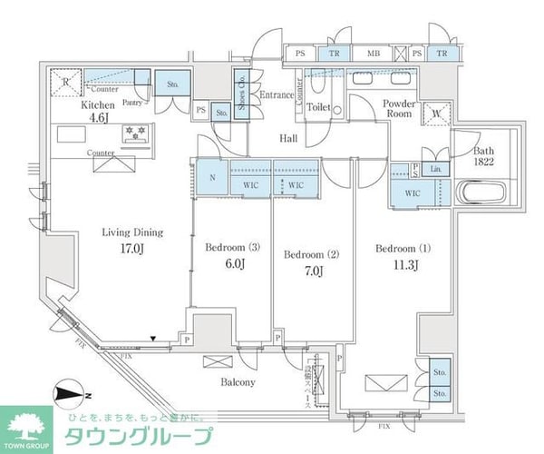 間取図(平面図)