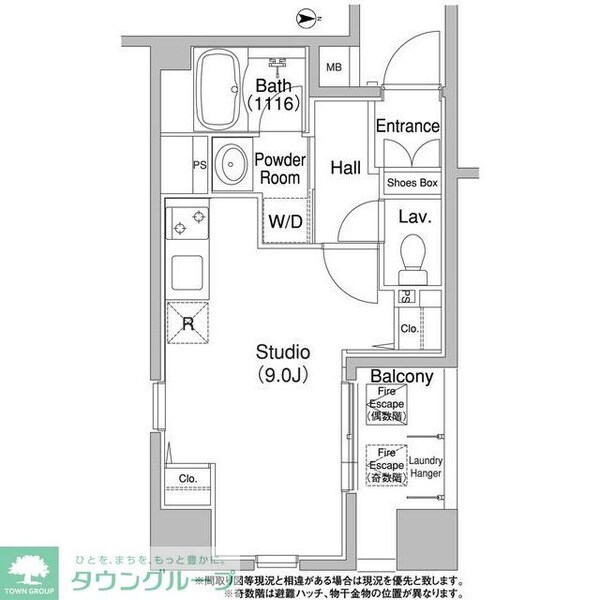 間取図(平面図)