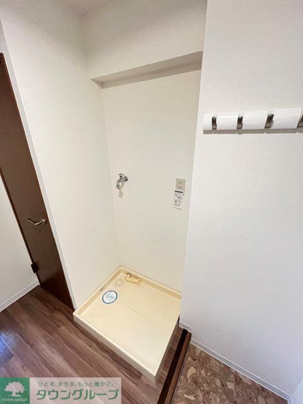設備(室内洗濯機置場)