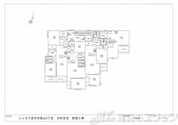間取図(平面図)(2階)