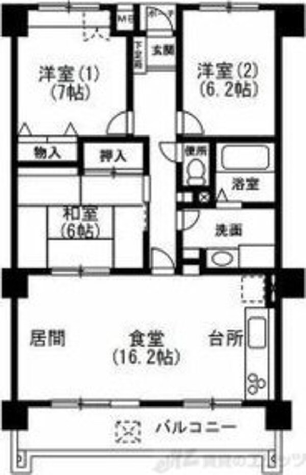 間取図(平面図)