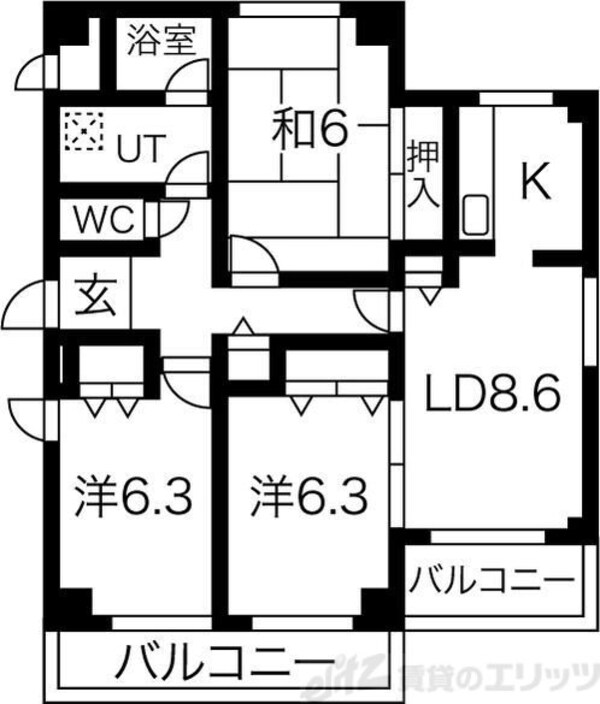 間取図(平面図)
