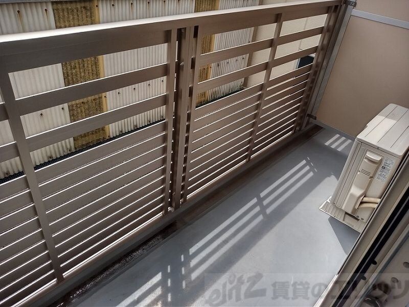 クレイノセイ柴島のバルコニー