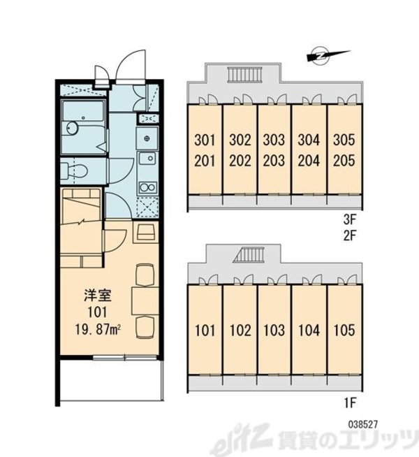 共有部分(間取図)