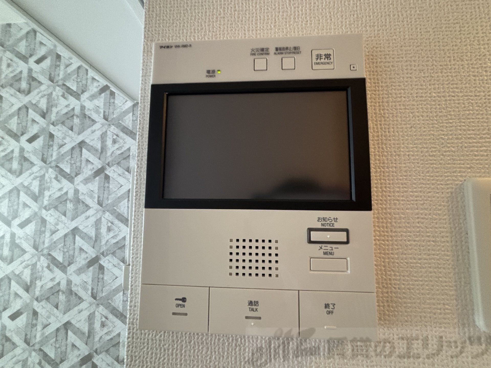 設備(モニター付きインターホン)