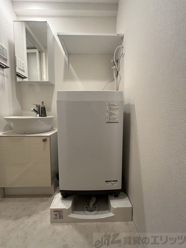 設備(洗濯機置き場)