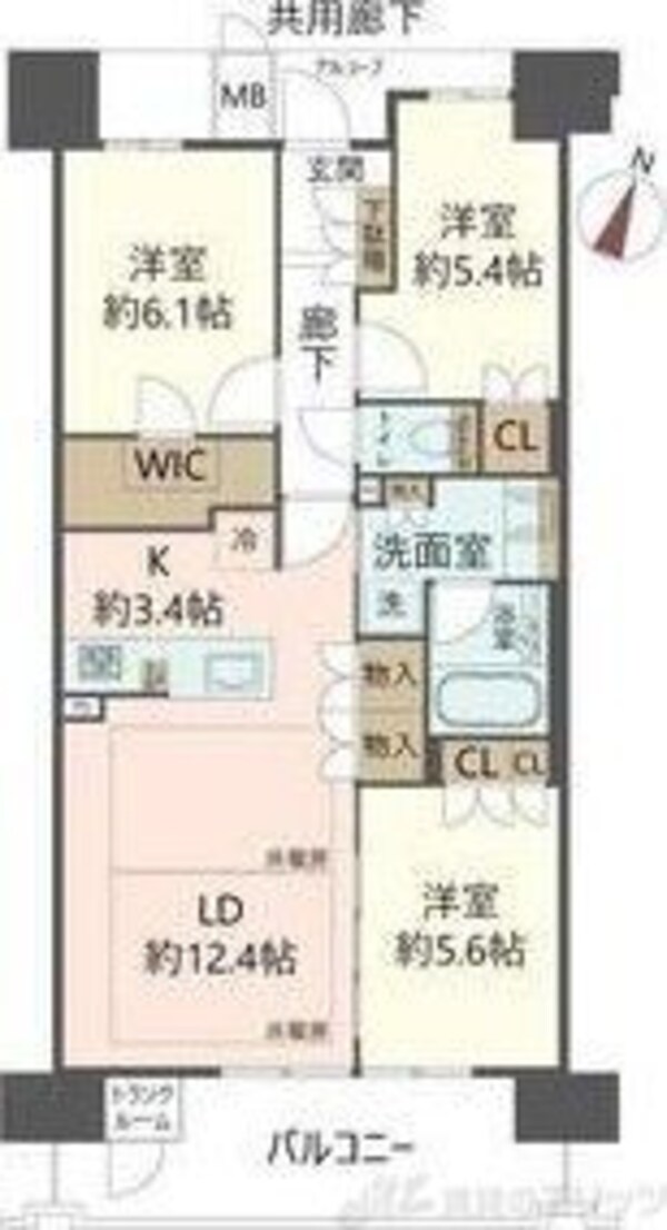 間取図(平面図)
