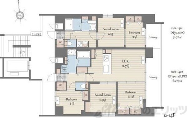 間取図(平面図)