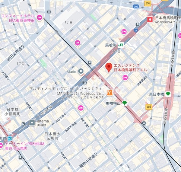 地図(間取図)