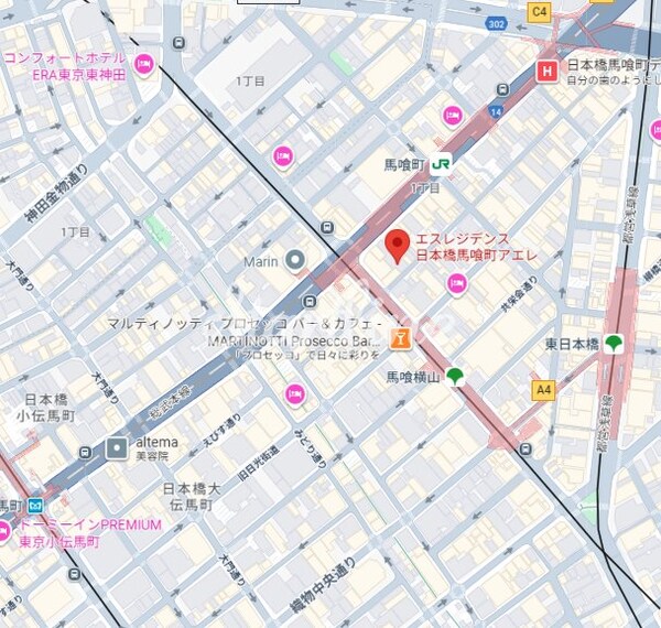 地図(間取図)