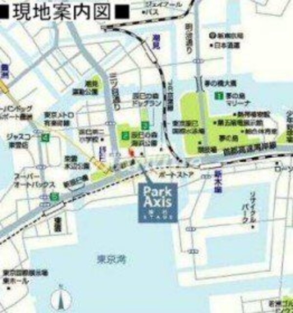 地図(周辺地図)