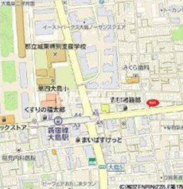 地図(周辺地図)