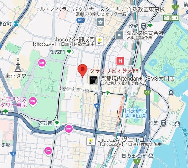地図(駐車場)