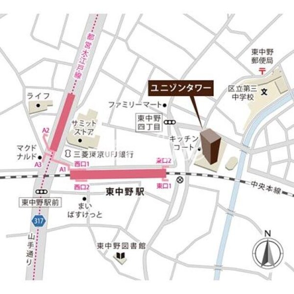 地図(間取図)