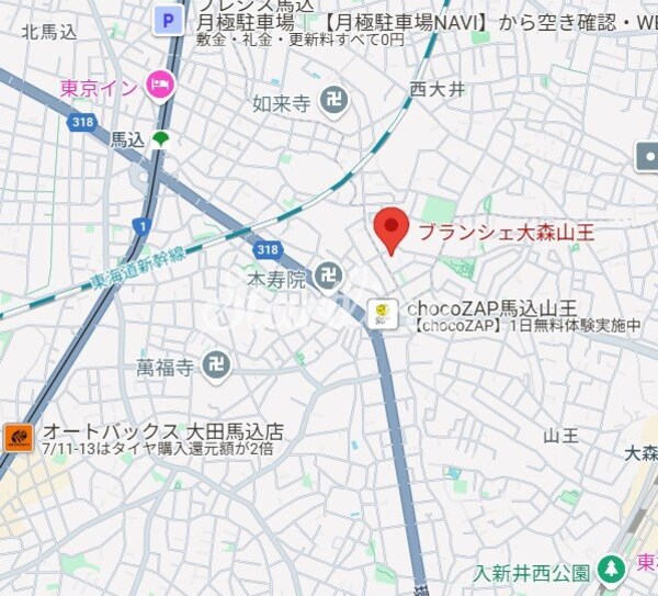地図(駐車場)