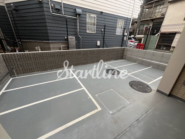 共有部分(バイク置き場)