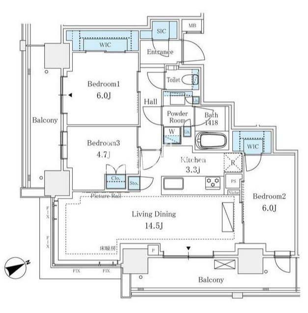 間取図