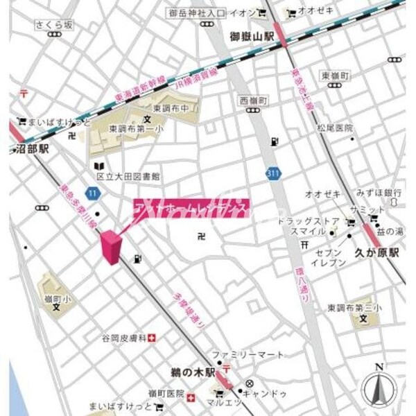 地図(間取図)
