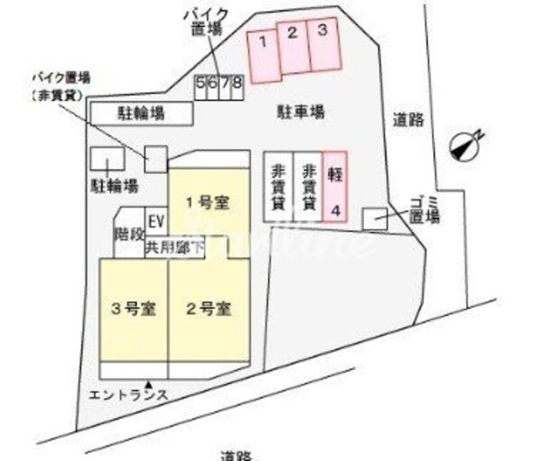 設備(間取図)