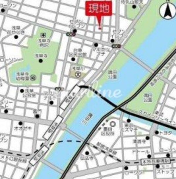 地図(間取図)