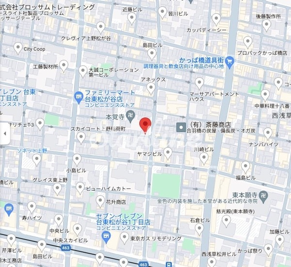 地図(バルコニー)