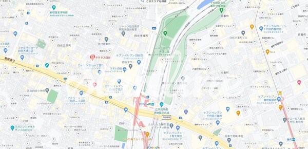 地図(周辺地図)