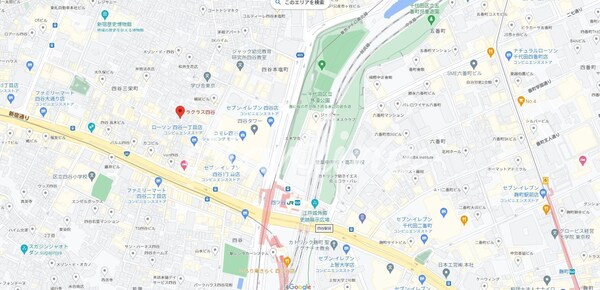 地図(周辺地図)