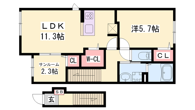 間取図