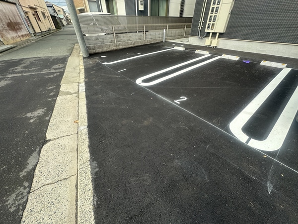 駐車場(※同ハウスメーカー施工ハイツのお写真です)