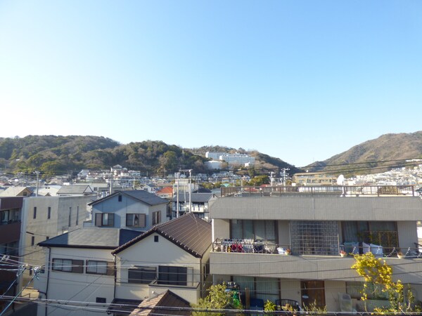 眺望(神戸の山が一望)