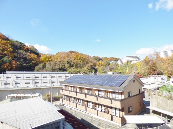 眺望(神戸の山が一望)